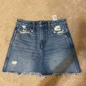 Abercrombie & Fitch denim Mini Skirt